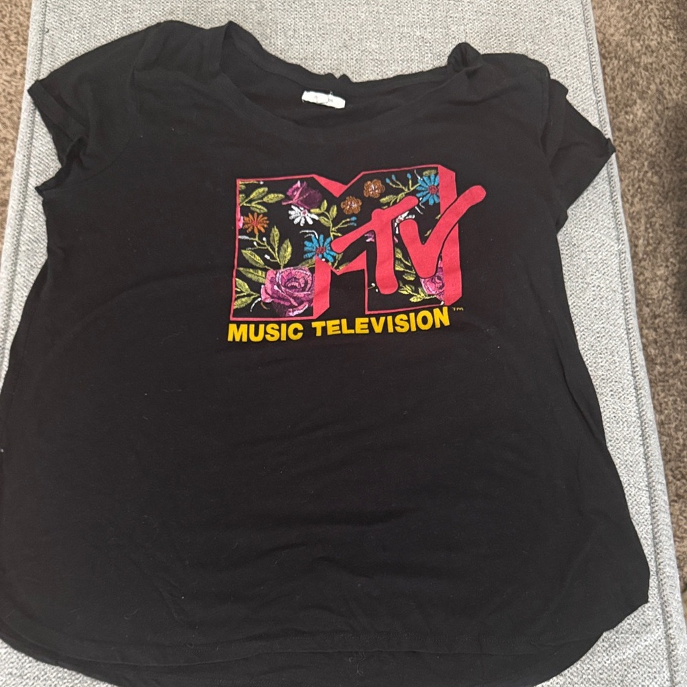 Maurices Black MTV Graphic Tee